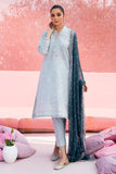 Cross Stitch Mahiri Embroidered Lawn Unstitched 3Pc Suit - HORIZON PEARL