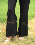 HemStitch Womens Stitched Lawn Culottes Trouser HT-07