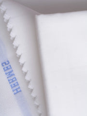 Yameen Hermes Men’s Super Fine Long Staple Cotton Suits for Summer - Off White - FaisalFabrics.pk