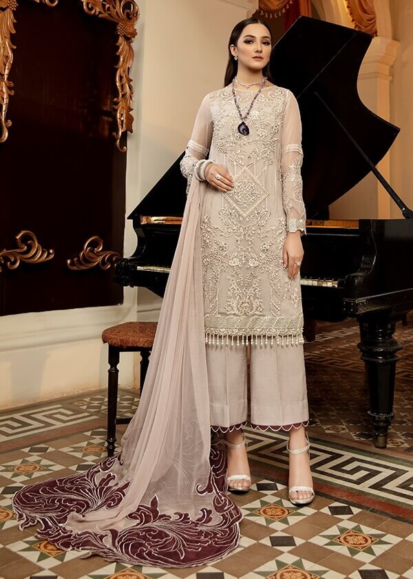 Imrozia Premium Regence Wedding Collection 3pc Suit I-123 vivant - FaisalFabrics.pk