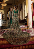 Imrozia Premium Regence Wedding Collection 3pc Suit I-124 Emeraude - FaisalFabrics.pk