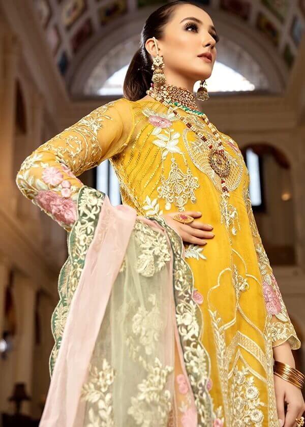 Imrozia Premium Regence Wedding Collection 3pc Suit I-125 Rayonner - FaisalFabrics.pk