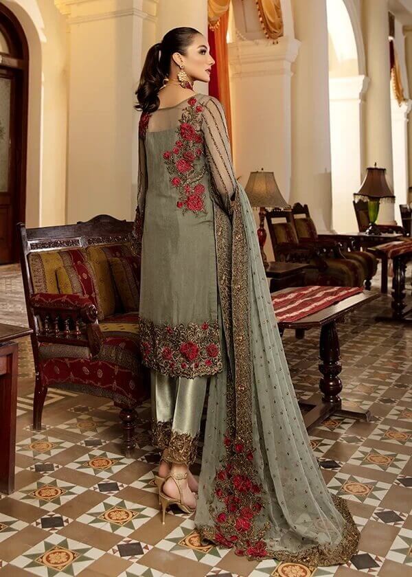 Imrozia Premium Regence Wedding Collection 3pc Suit I-126 Voeux - FaisalFabrics.pk