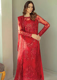 Pour Epoque Fois by Imrozia Premium Embroidered 3 Piece Net Suit I-132 - FaisalFabrics.pk