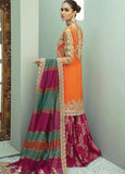 Pour Epoque Fois by Imrozia Premium Embroidered 3 Piece Net Suit I-136 - FaisalFabrics.pk