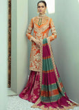 Pour Epoque Fois by Imrozia Premium Embroidered 3 Piece Net Suit I-136 - FaisalFabrics.pk