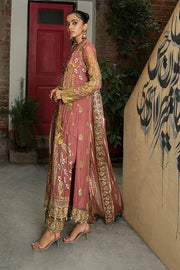 Suraj Ghar by Imrozia Premium Embroidery Chiffon 3Pc Suit I-140 Mumtaz - FaisalFabrics.pk