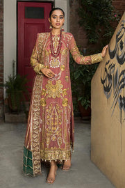 Suraj Ghar by Imrozia Premium Embroidery Chiffon 3Pc Suit I-140 Mumtaz - FaisalFabrics.pk