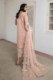 Suraj Ghar by Imrozia Premium Embroidery Chiffon 3Pc Suit I-141 Shazmina - FaisalFabrics.pk
