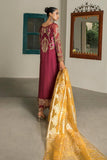 Suraj Ghar by Imrozia Premium Embroidery Chiffon 3Pc Suit I-144 Roshina - FaisalFabrics.pk