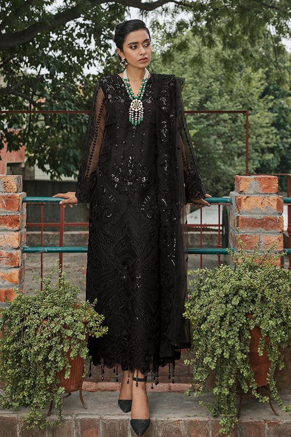 Suraj Ghar by Imrozia Premium Embroidery Chiffon 3Pc Suit I-148 Preet - FaisalFabrics.pk