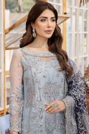 Imrozia Le Etincelle Unstitched Embroidered Net Suit I-169 ESMERALDA