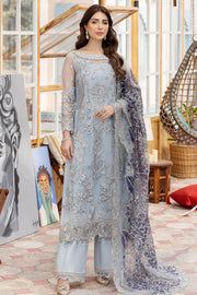 Imrozia Le Etincelle Unstitched Embroidered Net Suit I-169 ESMERALDA