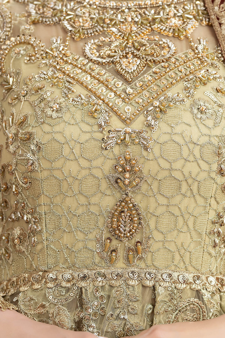 Imrozia Le Etincelle Unstitched Embroidered Organza Suit I-171 DANIELA