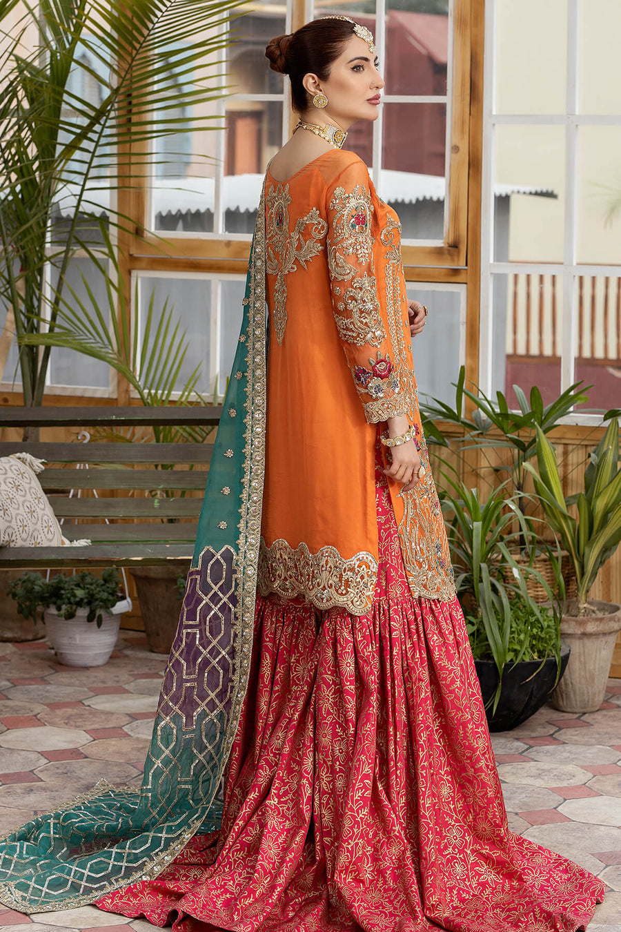 Imrozia Le Etincelle Unstitched Embroidered Chiffon Suit I-174 MAYA
