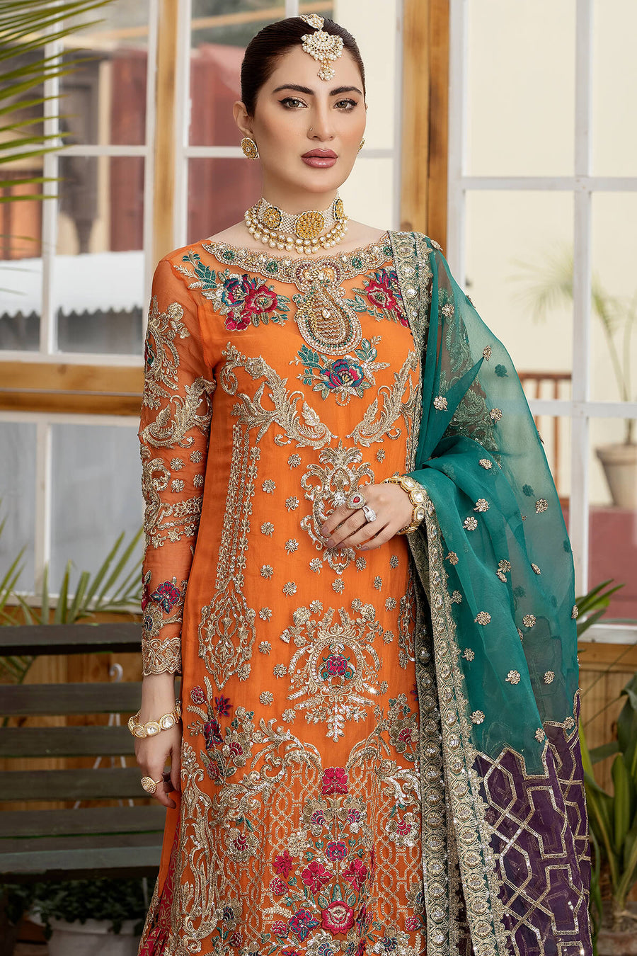Imrozia Le Etincelle Unstitched Embroidered Chiffon Suit I-174 MAYA