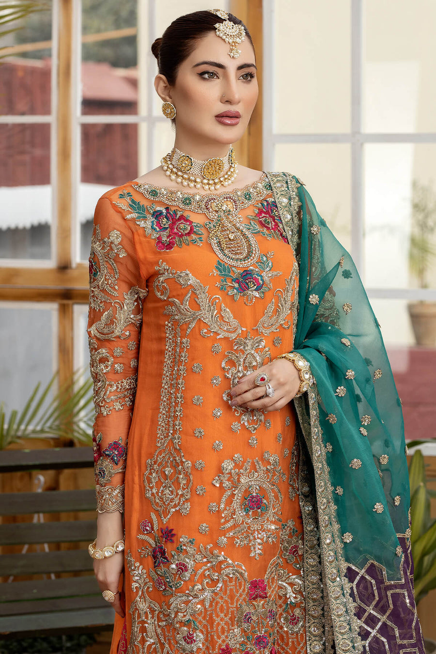 Imrozia Le Etincelle Unstitched Embroidered Chiffon Suit I-174 MAYA