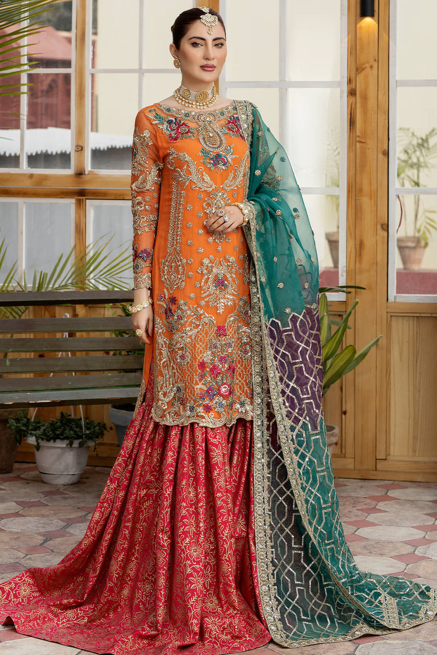 Imrozia Le Etincelle Unstitched Embroidered Chiffon Suit I-174 MAYA
