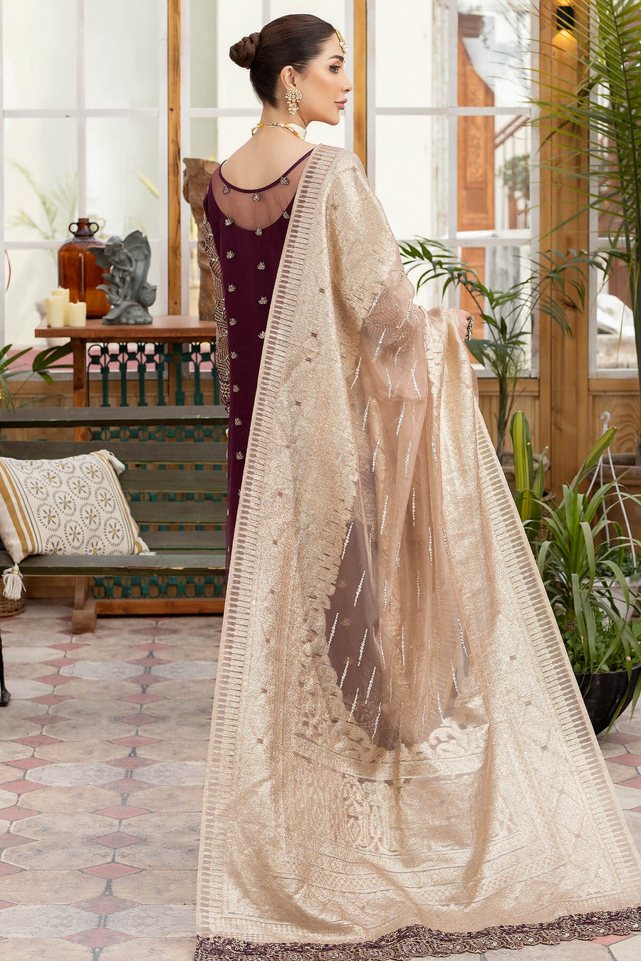 Imrozia Le Etincelle Unstitched Embroidered Net Suit I-175 MARTINA