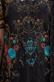 Imrozia Le Etincelle Unstitched Embroidered Net Suit I-176 ALMA