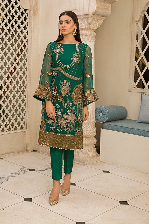 Imrozia Pret Embroidered Formal Collection - I.P-19 Mindeulle - FaisalFabrics.pk