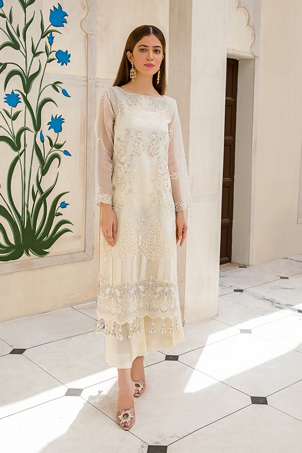 Imrozia Pret Embroidered Formal Collection - I.P-26 Lait Charme - FaisalFabrics.pk