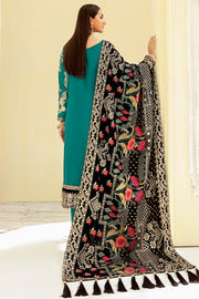 Imrozia Premium Embroidery La-Heritage Velvet 3PC Suit I.V-03 Eden Bliss - FaisalFabrics.pk