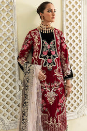 Imrozia Premium Embroidery La-Heritage Velvet 3PC Suit I.V-05 Regal Bequest - FaisalFabrics.pk