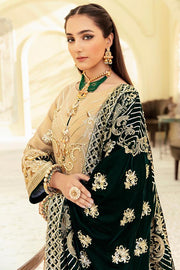 Imrozia Premium Embroidery La-Heritage Velvet 3PC Suit I.V-06 Regnant - FaisalFabrics.pk