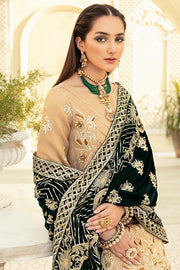 Imrozia Premium Embroidery La-Heritage Velvet 3PC Suit I.V-06 Regnant - FaisalFabrics.pk