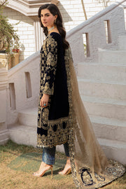 De Velour by Imrozia Premium Embroidered Velvet Suit I.V-09 Amour
