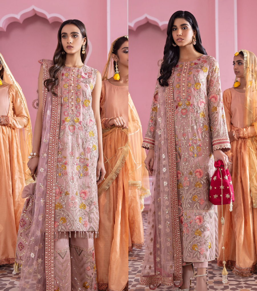 IZNIK Classics Unstitched Luxury Formals 3Pc Suit IB-03 Hawa