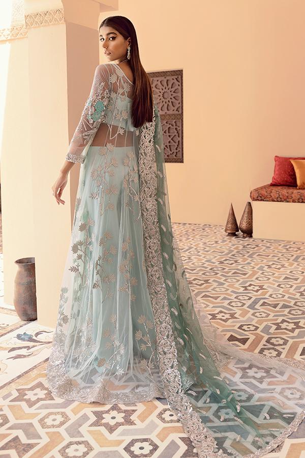 Imrozia Brides Formal Wedding Unstitched 3Pc Suit IB-07 Evangeline - FaisalFabrics.pk