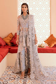 Imrozia Brides Formal Wedding Unstitched 3Pc Suit IB-10 Maya Frost - FaisalFabrics.pk