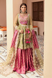 Imrozia Brides Formal Wedding Unstitched 3Pc Suit IB-11 Iris Melody - FaisalFabrics.pk
