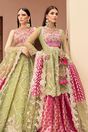 Imrozia Brides Formal Wedding Unstitched 3Pc Suit IB-11 Iris Melody - FaisalFabrics.pk