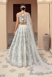Imrozia Brides Formal Wedding Unstitched 3Pc Suit IB-12 Nora Bianca - FaisalFabrics.pk