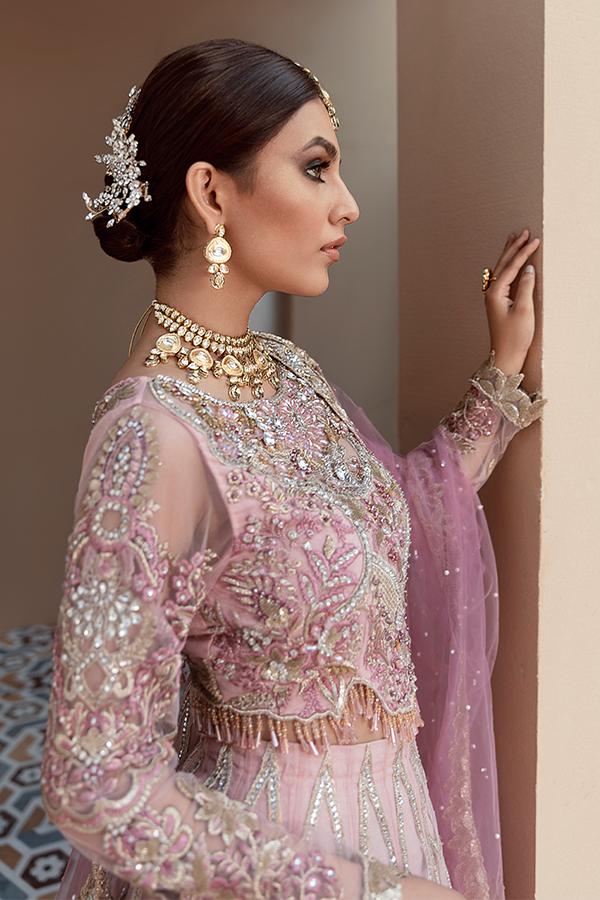 Imrozia Brides Formal Wedding Unstitched 3Pc Suit IB-13 Elysian - FaisalFabrics.pk