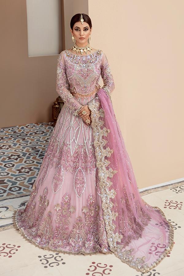 Imrozia Brides Formal Wedding Unstitched 3Pc Suit IB-13 Elysian - FaisalFabrics.pk