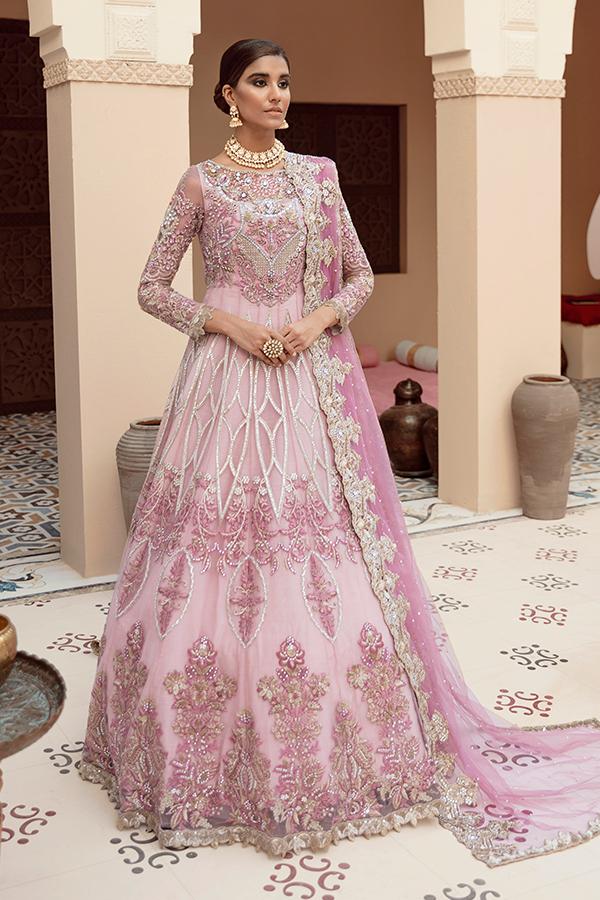 Imrozia Brides Formal Wedding Unstitched 3Pc Suit IB-13 Elysian - FaisalFabrics.pk
