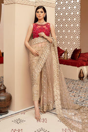 Imrozia Brides Formal Wedding Unstitched 3Pc Suit IB-14 Sheen Ardour - FaisalFabrics.pk