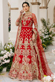 Imrozia Premium Embroidered Bridal Unstitched 3Pc Suit IB-18 ELANA