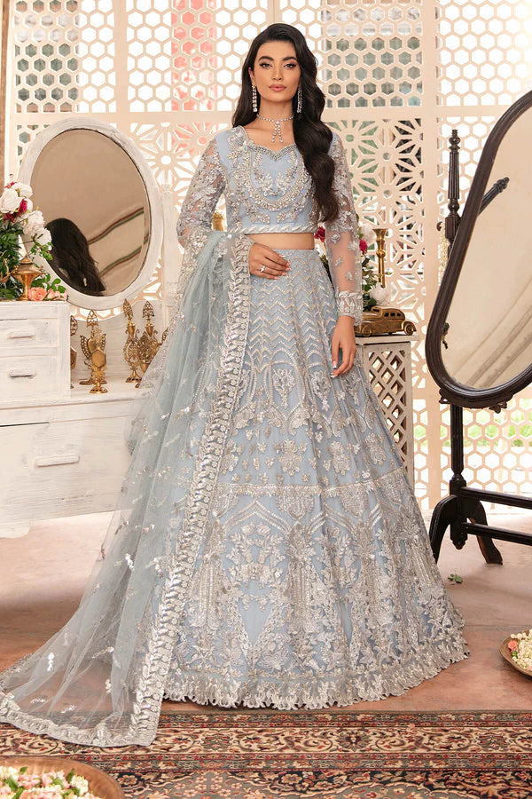 Aangan by Imrozia Premium Embroidery Wedding Formals Suit IB-27 Zeenat