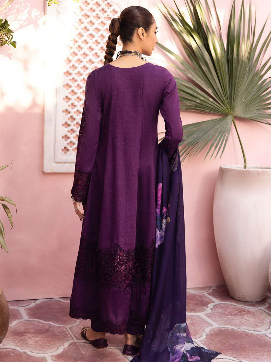 IZNIK Eid Edit '23 Embroidered Lawn Unstitched 3Pc Suit IE-04 Rumana