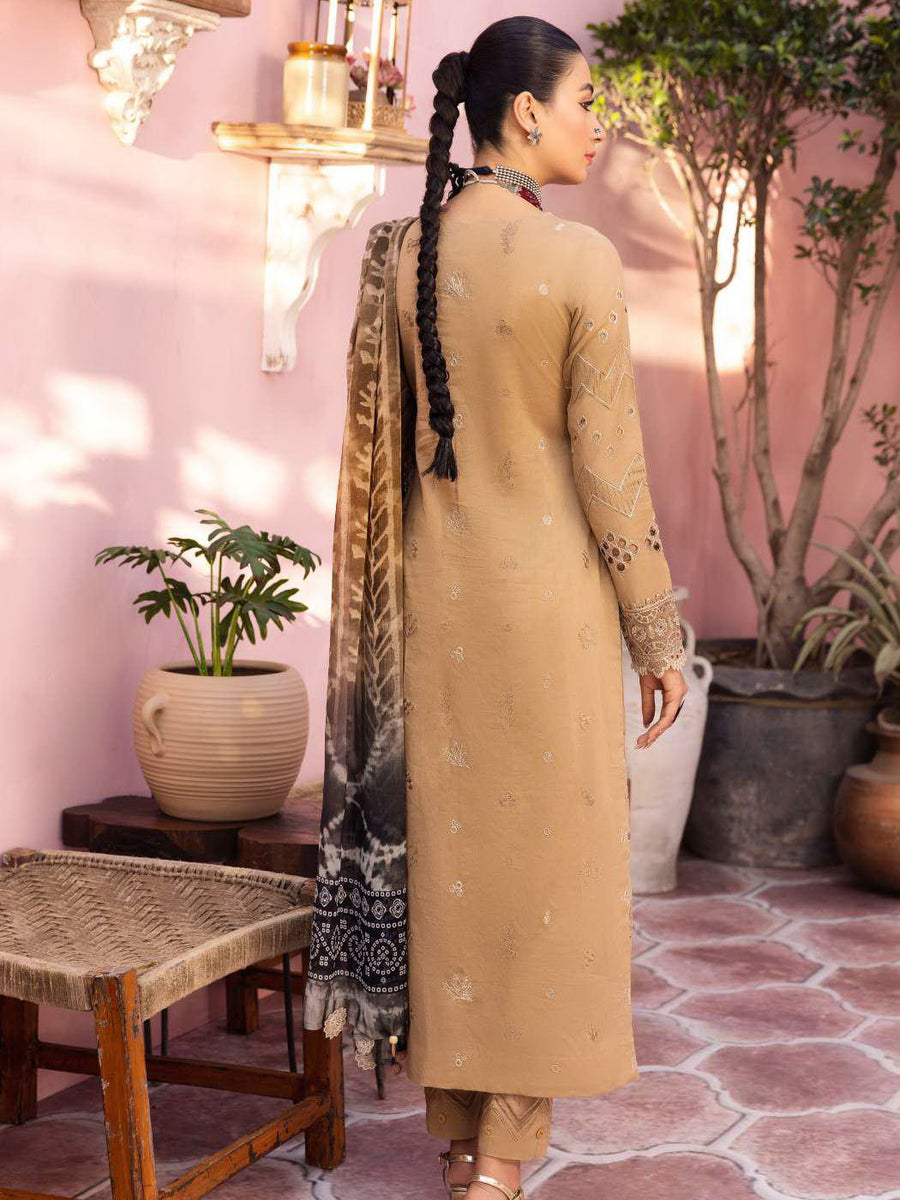 IZNIK Eid Edit '23 Embroidered Lawn Unstitched 3Pc Suit IE-12 Juman