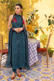 IZNIK ILARIA Embroidered Luxury Lawn Unstitched 3Pc Suit - SILVIA