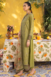IZNIK ILARIA Embroidered Luxury Lawn Unstitched 3Pc Suit - FLAVIA