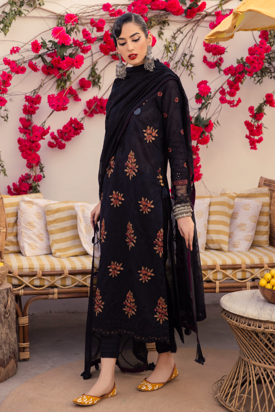 IZNIK ILARIA Embroidered Luxury Lawn Unstitched 3Pc Suit - DEBORA