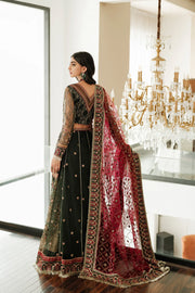 FARASHA Lueur Unstitched Embroidered Luxury Net Suit 04-ILYANA