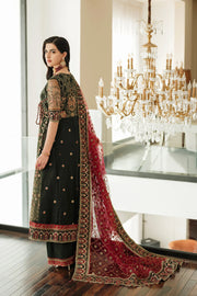 FARASHA Lueur Unstitched Embroidered Luxury Net Suit 04-ILYANA